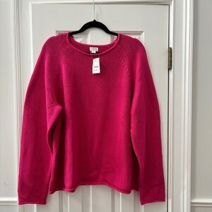 J. Crew Pink Sweater NWT 3XL